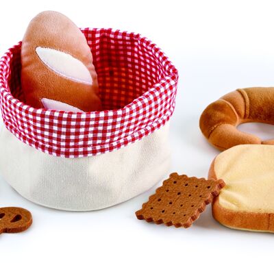 Hape - Jouet - Panier de pains pour enfants et gateaux