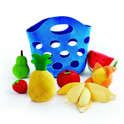 Hape - Jouet - Panier de fruits pour enfants