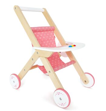 Hape - Jouet en bois - Poussette 1