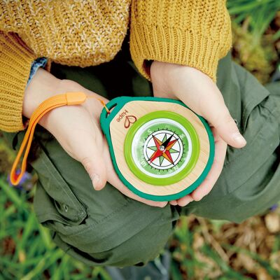 Hape - Outdoor-Spielzeug - Kompass-Set