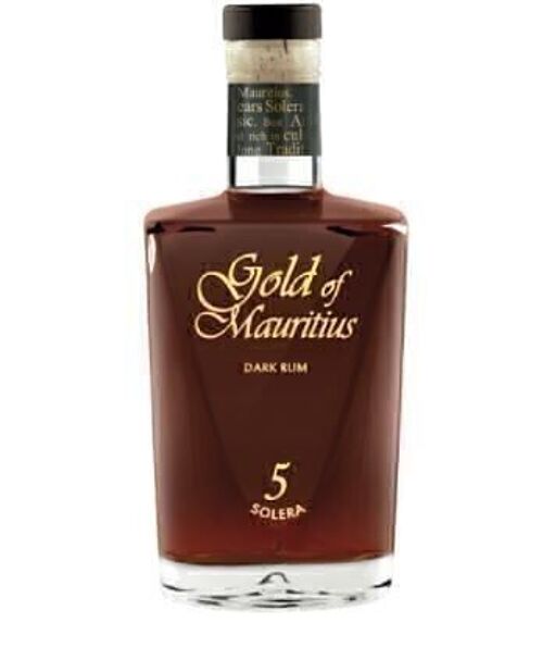 Gold of Mauritius - Rhum Solera 5 ans