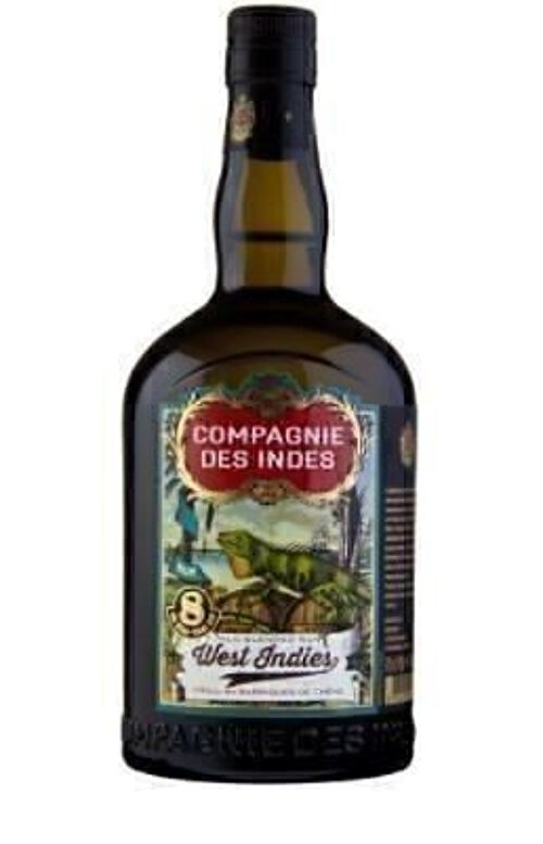 Compagnie des Indes - West Indies 8 ans - Rhum Blend coffret