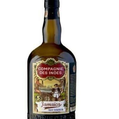 Compagnie des Indes - Giamaica 5 anni Navy Strength - Miscela di rum