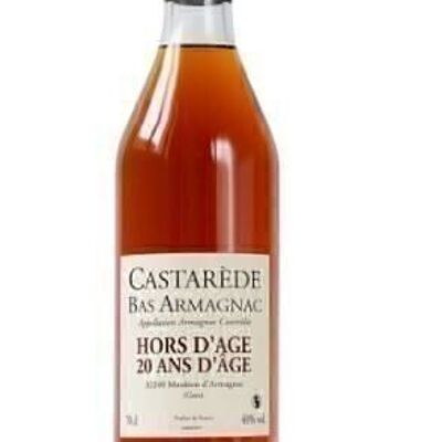 Castarède - Armagnac - Hors d'Âge - 20 ans