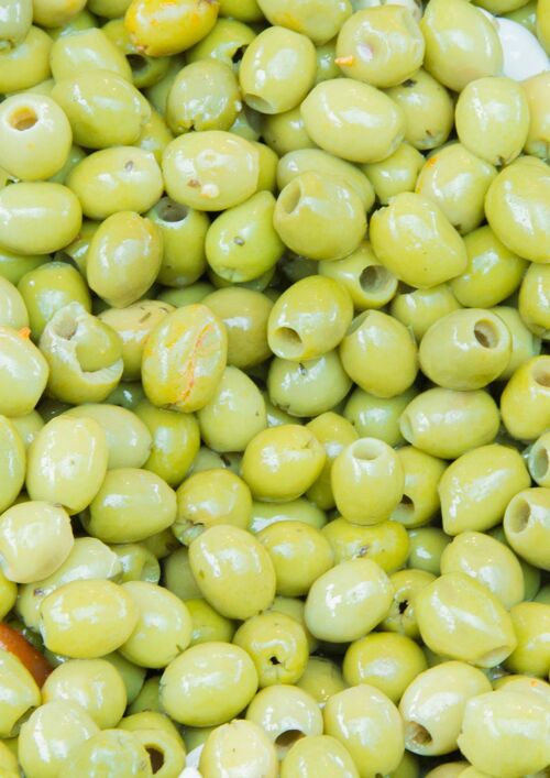 PROMO -10% - VRAC Olives vertes dénoyautées BIO 4.3kg