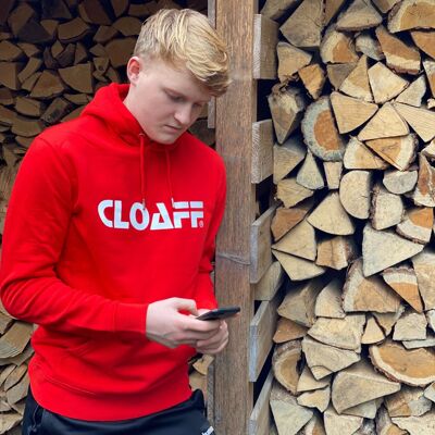 Sudadera Cloaff - Rojo