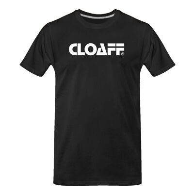 T-Shirt mit Cloaff - Schwarz