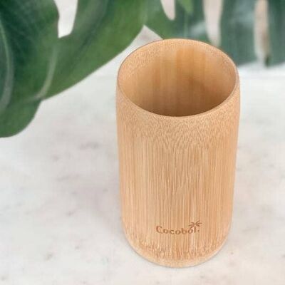 Taza de bambú