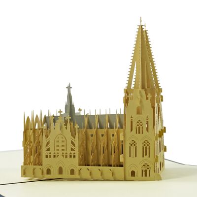 DOM CATHEDRAL OF COLOGNE 3D POP-UP CARD