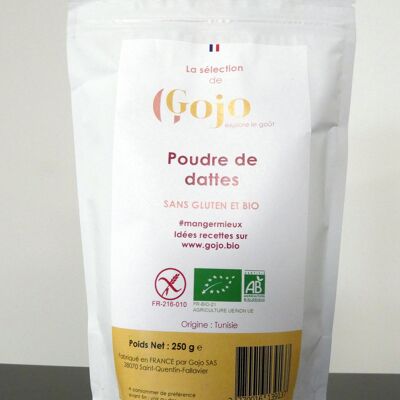 Date powder - Certified organic and gluten free