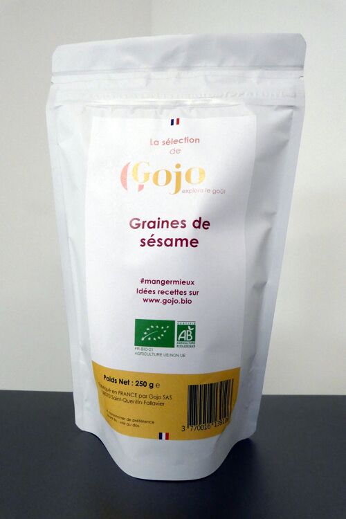 Graines de sésame - Certifié BIO - sans Gluten