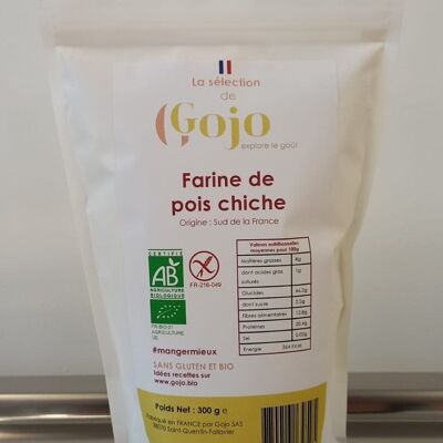 Chickpea flour - Certified organic and gluten free, low GI