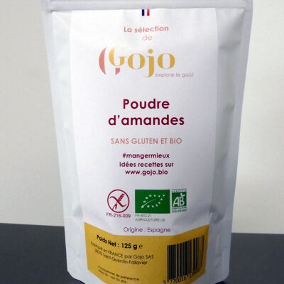 Powdered almonds - Certified organic and gluten free