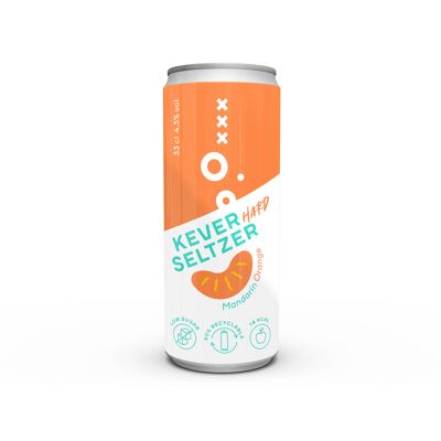 Kever Hard Seltzer Mandarin Orange