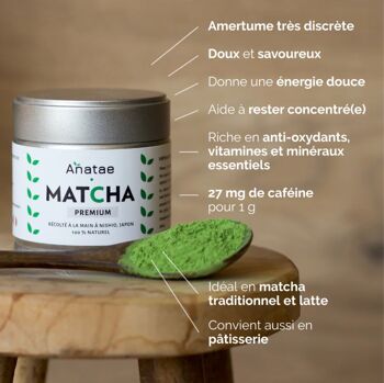 Matcha Premium Orgánico, 70 g – Casa Cultiva