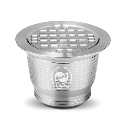 Capsule rechargeable en inox pour machines Nespresso