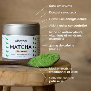 MATCHA CÉRÉMONIE 30G - ANATAE