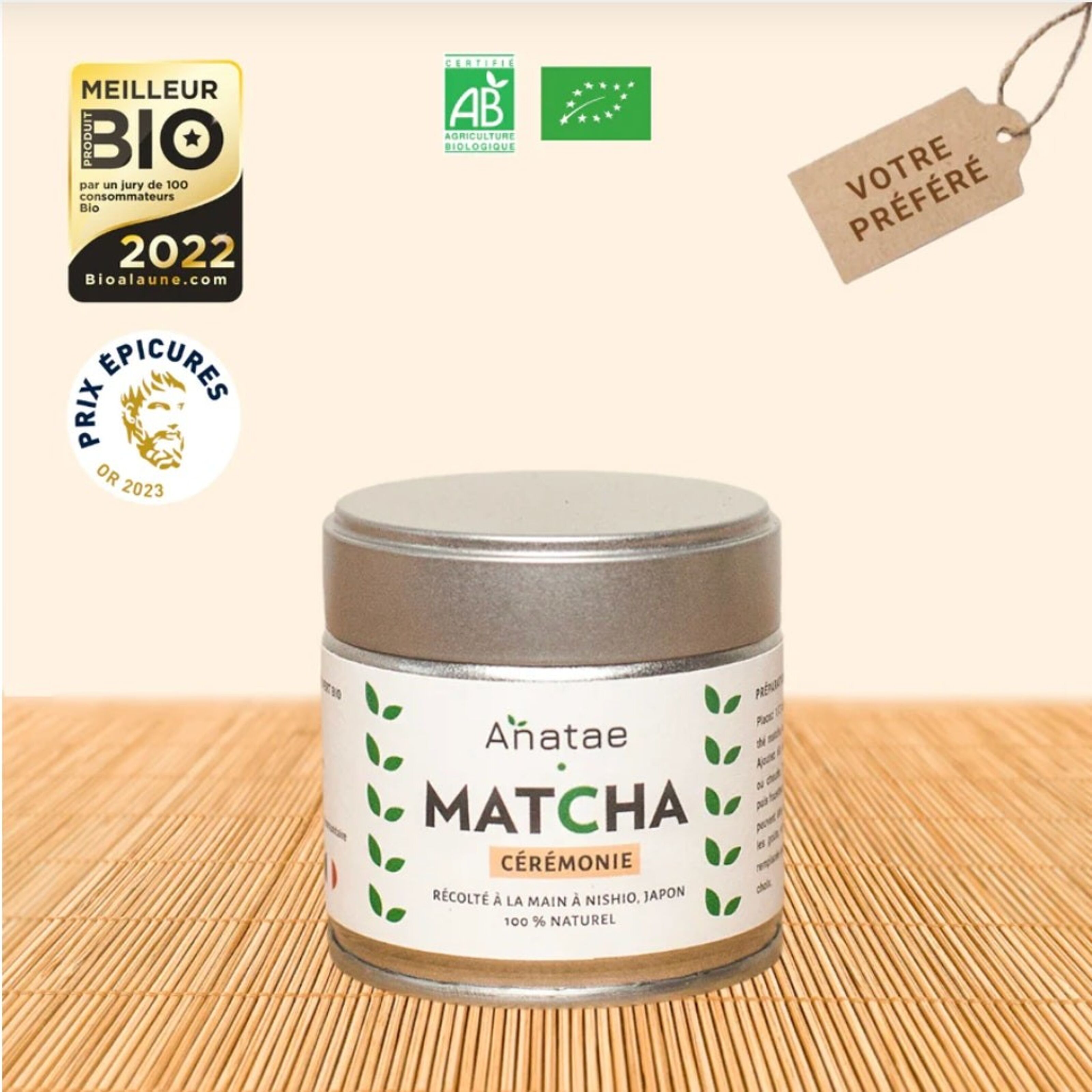 Achat Matcha Ceremony tea 30 g en gros