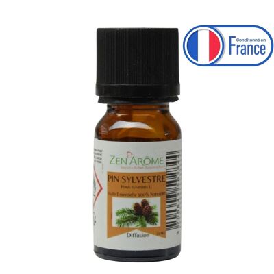 Olio essenziale - Pino silvestre - 10 ml - Uso per diffusione - Confezionato in Francia