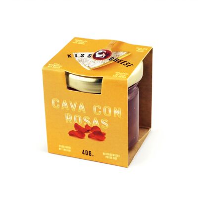 Confiture de Cava aux roses 40g