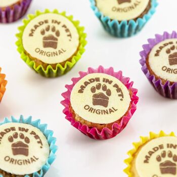 Mini cupcakes pour chiens - Poulet - 36 cupcakes 3