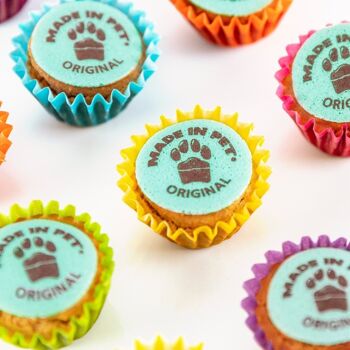 Mini cupcakes pour chiens - Saumon - 24 cupcakes 3