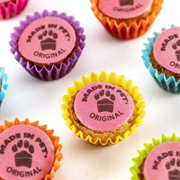 Mini cupcakes pour chiens - Bacon - 24 cupcakes 2