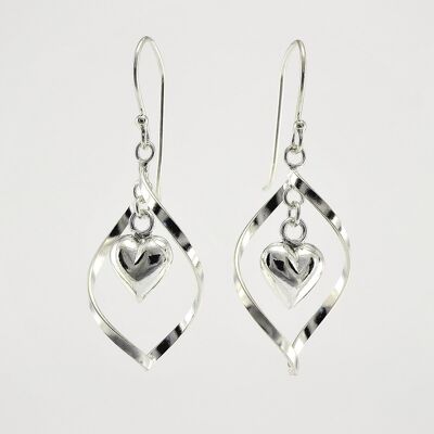 SWE112 Sterling Silver Earrings