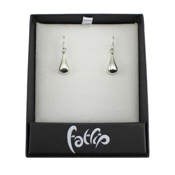 Boucles d'oreilles en argent sterling SWE114 2