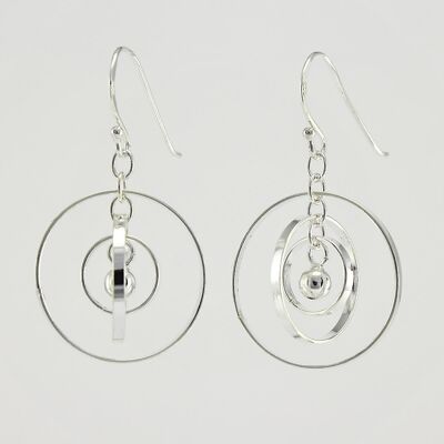 SWE128 Sterling Silver Earrings