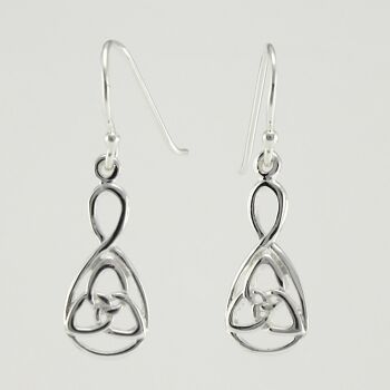 Boucles d'oreilles en argent sterling WSWE132 1