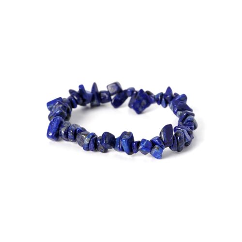 Bracelet baroque lapis-lazuli