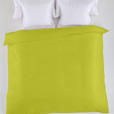 estelia - funda nordica lisa color pistacho - cama de 135/140 (1 pieza) - 50% algodón / 50% poliéster - 144 hilos. gramage: 115