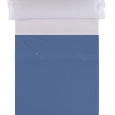 estelia - sábana sabana encimera color azulón - cama de 150/160 50% algodón / 50% poliéster - 144 hilos. gramage: 115
