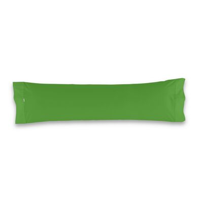 estelia - funda de almohada color verde - 45x170 cm - 50% algodón / 50% poliéster - 144 hilos. gramage: 115