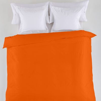 estelia - funda nordica lisa color caqui - cama de 135/140 (1 pieza) - 50% algodón / 50% poliéster - 144 hilos. gramage: 115