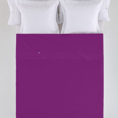 estelia - sabana encimera color morado - cama de 105 100% algodón - 144 hilos. gramage: 115