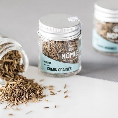 Organic cumin (seeds), 30ml jar