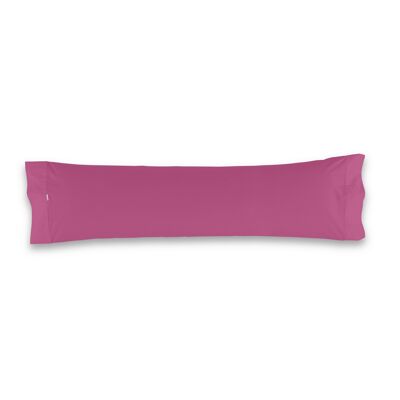 estelia - funda de almohada color fucsia - 45x125 cm - 50% algodón / 50% poliéster - 144 hilos. gramage: 115