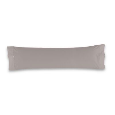 estelia - funda de almohada color plomo - 45x125 cm - 50% algodón / 50% poliéster - 144 hilos. gramage: 115
