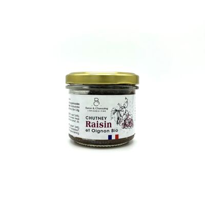 Chutney raisin & émincé d'oignon Bio