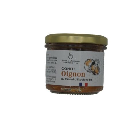 Onion confit & organic Espelette pepper