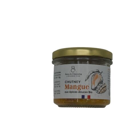 Organic mango chutney with mild spices