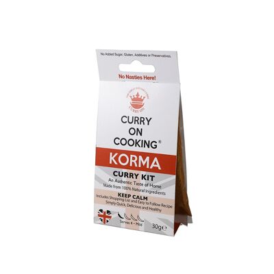 Korma (mild)  Keep Korma and Curry On!