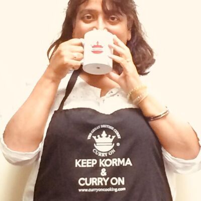 Keep Korma and Curry On Apron