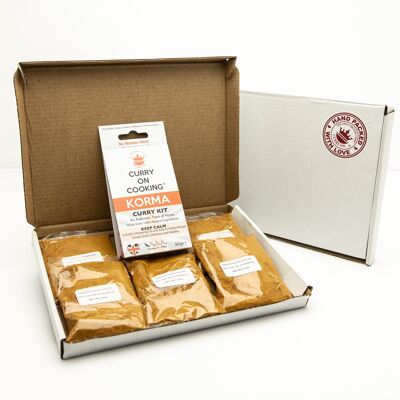 Buy 5 Curry Kits Get 1 Free! Bonkers Bulk Buy Bonanza!  Korma (mild) (Delivery to UK only)
