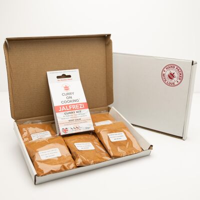 Buy 5 Curry kits Get 1 Free! Bonkers Bulk Buy Bonanza!  Jalfrezi (hot) (Delivery to UK only)