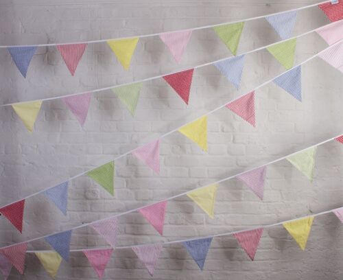 English Country Bunting - 100% Cotton - 5 metres