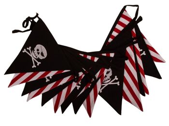 Bruant Pirate 'Jolly Roger' - 100% Coton - 5 mètres 2