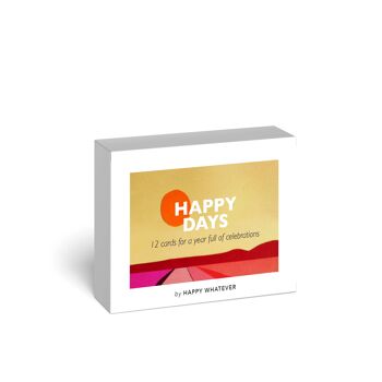 Happy Days - Set de 12 cartes uniques 2